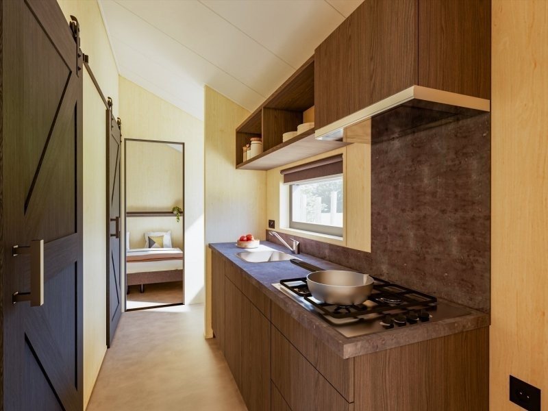 Chalet de luxe met airco orlando dlx chc keuken