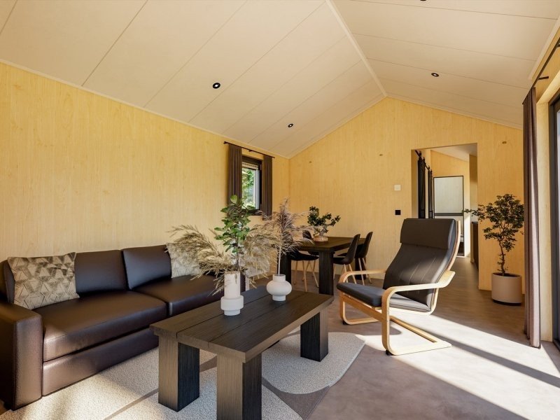 Chalet de luxe met airco orlando dlx chc woonkamer 2 2