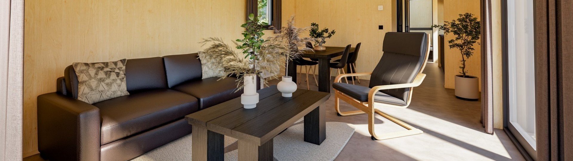 Chalet de luxe met airco orlando dlx chc woonkamer 2 2