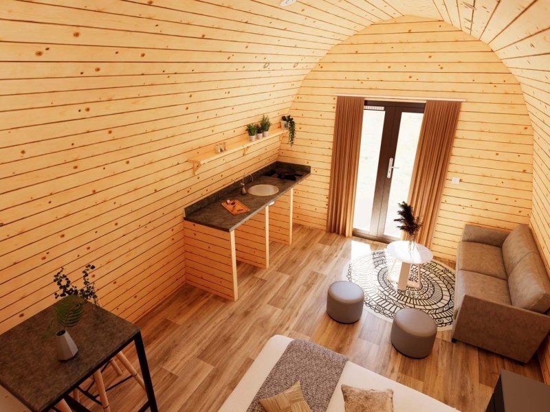 Welness lodge met sauna en airco 6